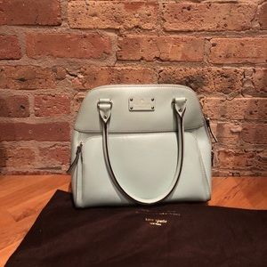 Kate Spade Robin Blue Bowling Bag